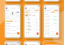 design professional mobile app UI UX in figma with interactive prototype